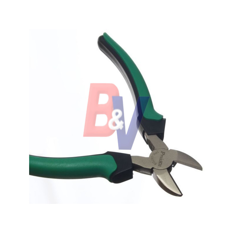 Alicate electricista Pro´sKit. verde. 1PK-067DS.