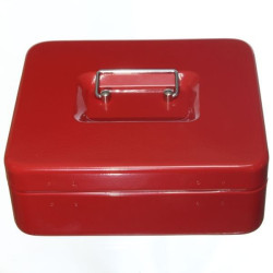Cofre portavalores DASA. Bandeja para dinero. Uso personal. V2.