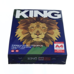 Resma de papel Gravent. 500 hojas. King 75 grs.