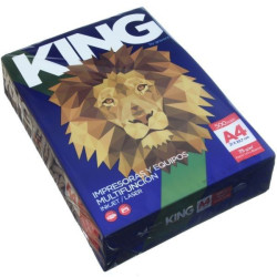 Resma de papel Gravent. 500 hojas. King 75 grs.