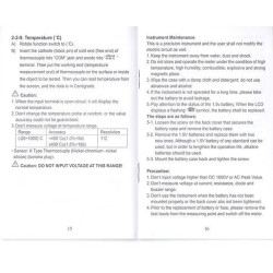 Tester Digital Pro´sKit. Frecuen, capacidad, temperatura. MT-1232.