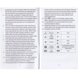 Tester Digital Pro´sKit. Frecuen, capacidad, temperatura. MT-1232.