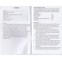 Tester Digital Pro´sKit. Frecuen, capacidad, temperatura. MT-1232.