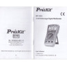 Tester Digital Pro´sKit. Frecuen, capacidad, temperatura. MT-1232.