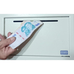 Caja fuerte DASA. Buzón recaudación. De amurar, 2 llaves. CF-20AB.