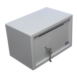 Caja fuerte DASA. Buzón recaudación. De amurar, 2 llaves. CF-20AB.