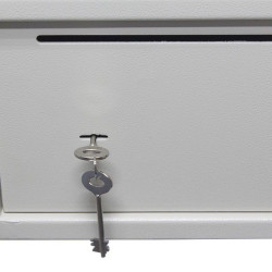 Caja fuerte DASA. Buzón recaudación. De amurar, 2 llaves. CF-20AB.