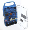 Kit de accesorios para mini torno Gamma. 175 piezas. G19506AC.