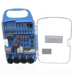 Kit de accesorios para mini torno Gamma. 175 piezas. G19506AC.