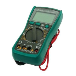 Tester multímetro Pro´sKit. V-Amp-ohm-temp-hz-diode-buzzer. MT-1270.
