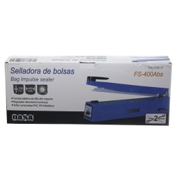 Selladora de bolsas base plast. DASA. 40 cm. FS-400ABS.