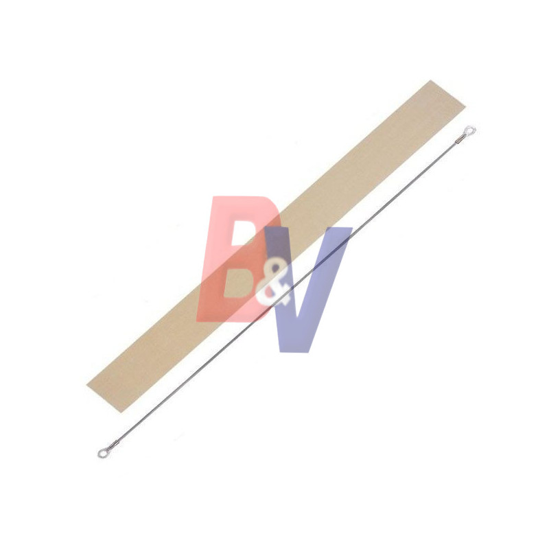 Resistencia y teflon DASA. Para selladora 40 cm plástica. 400ABS.