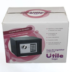 Caja fuerte de seguridad Utile. Apertura electrónica. 17-EF.