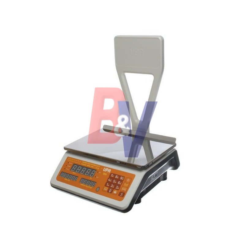 Balanza comercial UPA -Systel. Digital 31 Kg. BM-UPA C/Mastil 35030.
