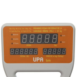 Balanza comercial UPA -Systel. Digital 31 Kg. BM-UPA C/Mastil 35030.