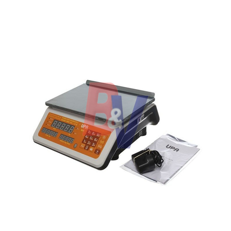 Balanza comercial UPA -Systel. Digital hasta 31 Kg. BM-UPA 35020.