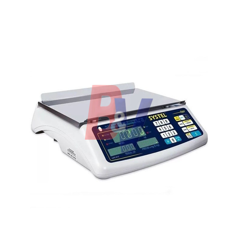 Balanza comercio Clipse Systel. Hasta 31Kg -bateria. 38680AR.