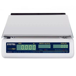 Balanza comercio Clipse Systel. Hasta 31Kg -bateria. 38680AR.