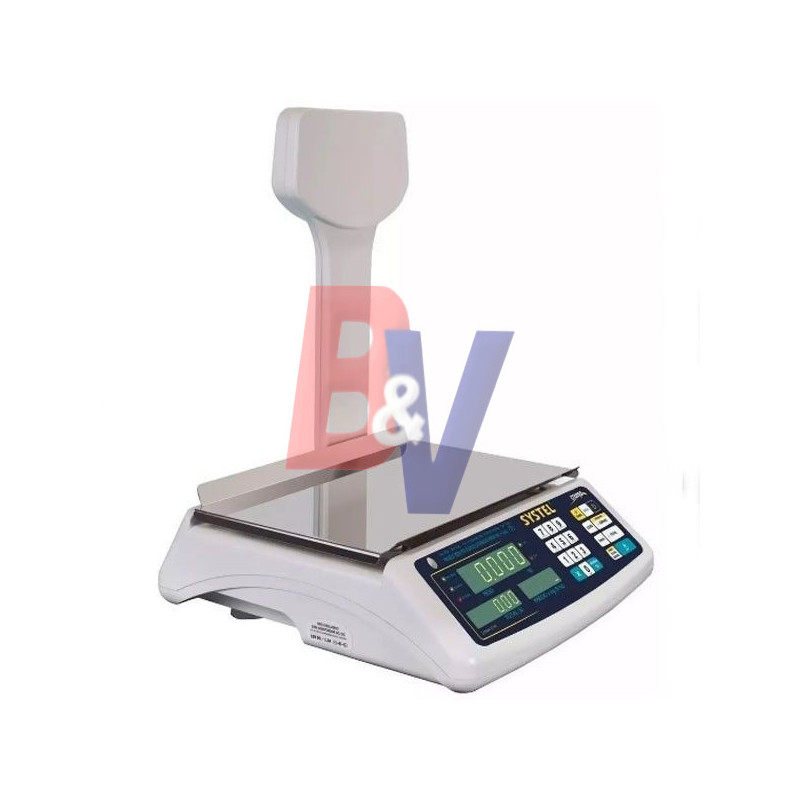 Balanza Croma Systel. 31 Kgs, bateria. 38670AR.
