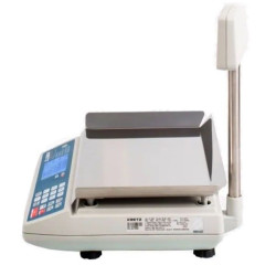 Balanza comercial 30 Kg. Kretz. Con mástil. Novel Eco 2 BLUETOOTH.