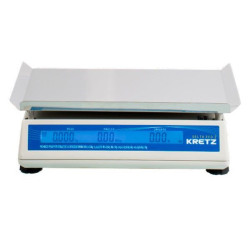 Balanza comercial 15 Kg. Kretz. Precisa. Delta Eco 2 BLUETOOTH.
