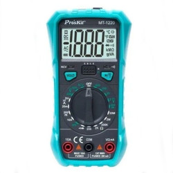 Tester multimetro digital Pro´sKit. DC, AC, OHM, DIODE. MT-1220.