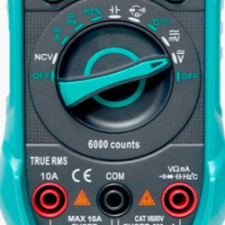 Tester multimetro digital Pro´sKit. TRUE RMS, frecuencia. MT-1236.