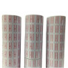 Etiquetas etiquetadora MOTEX Generico. blanca 10 rollos. 22x12.