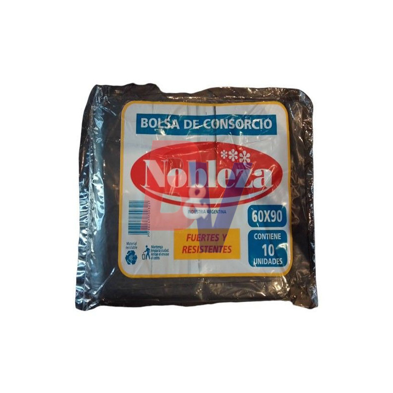Bolsa consorcio NOBLEZA. 60cmx90cmx10unid..