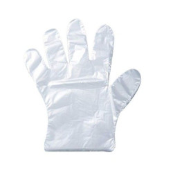 Guantes polietileno AD Manopla descartable Polimundi. 100 unid...