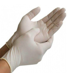 Guantes de látex natural...