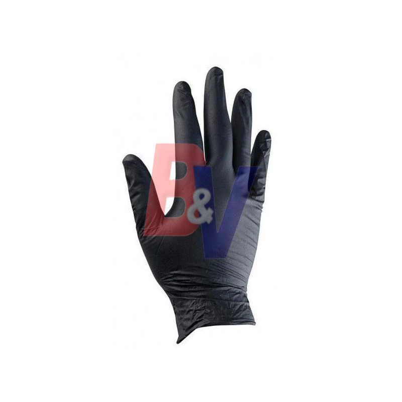 Guantes de Nitrilo con Anmat. Pack 100 unid.. Talla M.
