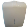 Dispenser toallas intercaladas de baño. Traba llave zig zag. ABS.