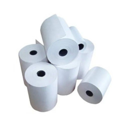 Rollos para impresor Generico. 10 rollos térmicos. 80x60.