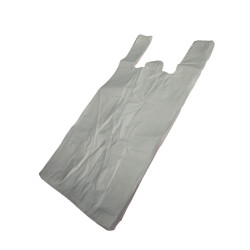 Bolsas camiseta AD blanca Mamut Polyfilm. X80 45X60..