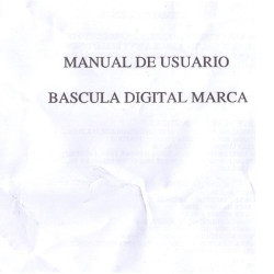 Balanza digital Rojem. 40 Kg, precio, doble visor, tara.. HBBE-208C.
