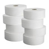 Papel higienico institucional eco. 10cmx4,6cmx300mx8u..
