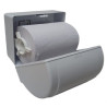 Dispenser toalla rollo 300 mts NYP. Sin mecanismo. Llave. DA10062.
