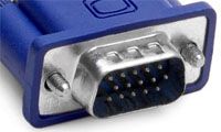 Conexión VGA de monitores