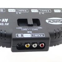 Toma de entrada del selector RCA