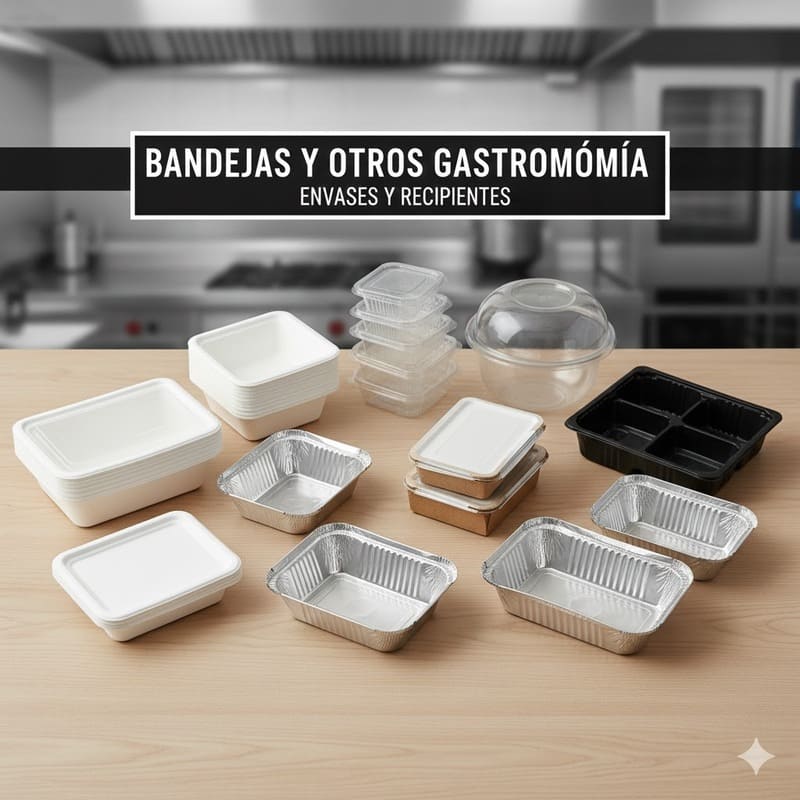 Bandejas y otros gastronomía